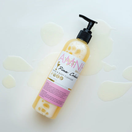 Pina Colada Hand & Body Cleanser by AMINNAH