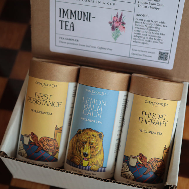 Immunity Tea Sampler by Open Door Tea CT