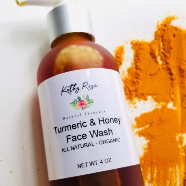 Turmeric & Raw Manuka Honey Face Cleanser by KathyRoseNaturals