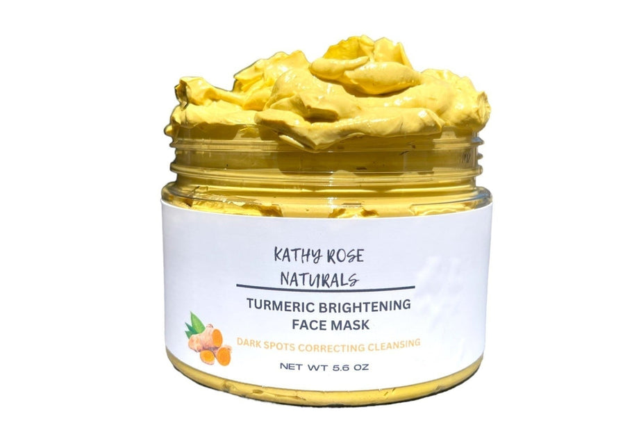 Turmeric Brightening Face Mask by KathyRoseNaturals