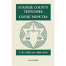 Sumner County, Tennessee Court Minutes, 1787-1805 and 1808-1810