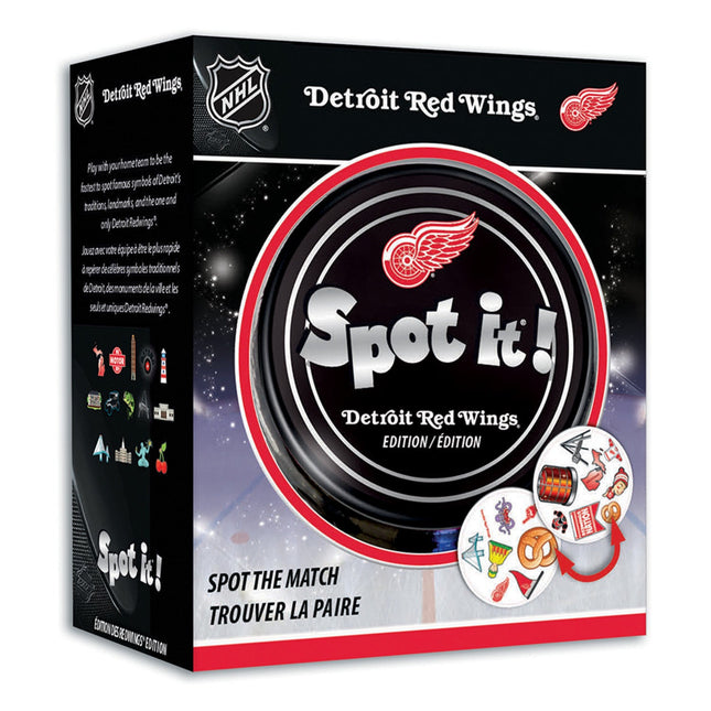 Detroit Red Wings Spot It! Card Game by MasterPieces Puzzle Company INC