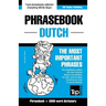 English-Dutch phrasebook and 3000-word topical vocabulary
