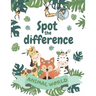 Spot the difference: Look and find whats different between two pictures in the animal world.