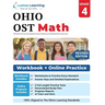 Ohio State Test Prep: 4th Grade Math Practice Workbook and Full-length Online Assessments: OST Study Guide