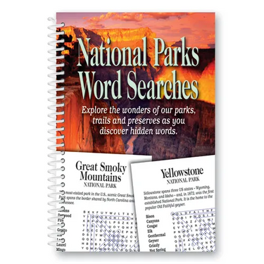 National Parks Word Searches
