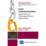 Lean Communication: Applications for Continuous Process Improvement