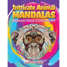 Intricate Animal Mandalas: Stained Glass Coloring Kit