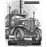 Steampunk Cars: A Grayscale Coloring Book of Steampunk Cars