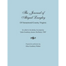 Journal of Abigail Langley of Nansemond County, Virginia. So-Called in the Family, But Properly: John Granbery, Junior, His Book, 1708