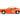 1968 Dodge Charger R/T SRT Orange with White Stripes and Graphics "Bigtime Muscle" Series 1/24 Diecast Model Car by Jada
