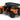 2021 Ford Bronco Orange with Black Stripes and Roof Rack "Just Trucks" Series 1/24 Diecast Model Car by Jada