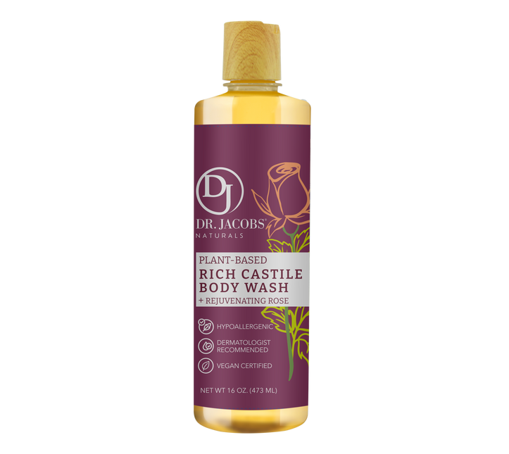 Rose Castile Body Wash by Dr. Jacobs Naturals