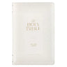 KJV Bible Giant Print Standard Faux Leather White