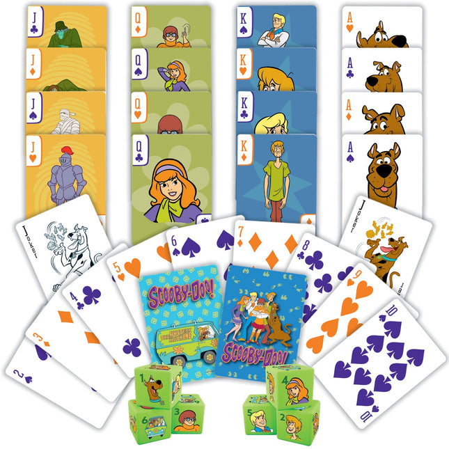 Scooby Doo 2-pack Playing Cards & Dice Set by MasterPieces Puzzle Company INC