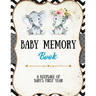 Baby Memory Book: Baby Memory Book: Special Memories Gift, First Year Keepsake, Scrapbook, Attach Photos, Write And Record Moments, Journal