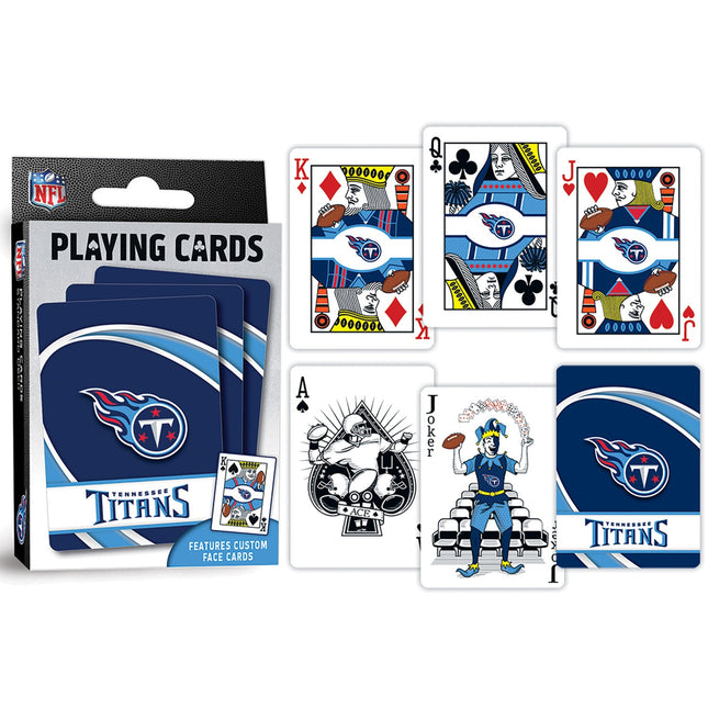 Tennessee Titans Playing Cards - 54 Card Deck by MasterPieces Puzzle Company INC