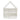 3-Tier House-Shaped Toy Storage Organizer with Open Shelves-White