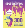 Cryptograms Puzzles: Cryptograms Quotes Puzzles, Cryptogram Families Puzzle Book, Book Of Cryptograms