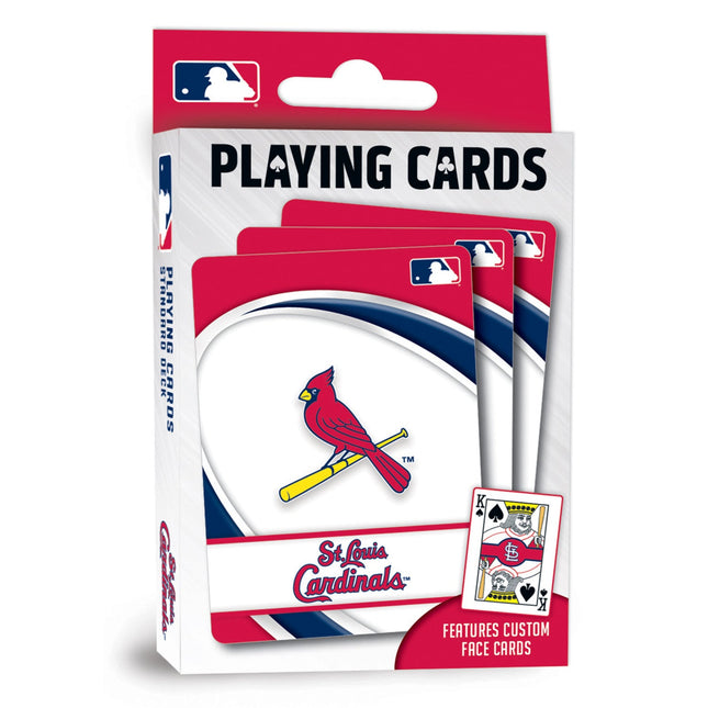 St. Louis Cardinals Playing Cards - 54 Card Deck by MasterPieces Puzzle Company INC