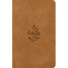 ESV Premium Gift Bible (Trutone, Nubuck Caramel, Wildflower Design)