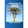Principles of Annang Grammar