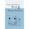 Concise Handbook of Word and Music Studies