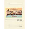 Vintage Lined Notebook Greetings from Melbourne, Florida