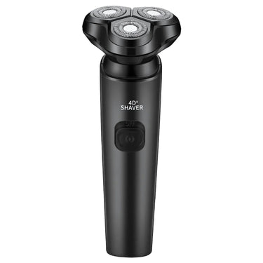 SonicGlide 3-Head Rotary Electric Shaver – Waterproof & Rechargeable