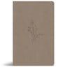 CSB Thinline Reference Bible, Digital Study Edition, Earth Suedesoft Leathertouch
