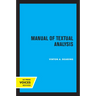 Manual of Textual Analysis
