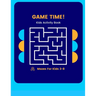 Game Time Kids Activity Book: Mazes for 3-8 Year Olds