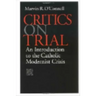 Critics on Trial: An Introduction to the Catholic Modernist Crisis