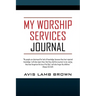 My Worship Services Journal