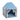 Kids Playhouse Tent with Star Lights and Mat-Blue