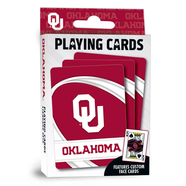 Oklahoma Sooners Playing Cards - 54 Card Deck by MasterPieces Puzzle Company INC
