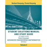 Advanced Engineering Mathematics, 10e Student Solutions Manual and Study Guide, Volume 2: Chapters 13 - 25