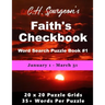 C. H. Spurgeon's Faith Checkbook Word Search Puzzle Book #1: January 1 - March 31
