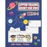 Letter Tracing Books for Kids Ages 3-5: Both Uppercase and Lowercase Letters. (Handwriting Practice)