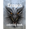 Dragon coloring book: A Coloring Book of 35 Unique Stress Relief dragon Coloring Book Designs Paperback
