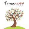 Trees Coloring Book: Creative Haven Beautiful Trees Coloring Book (Creative Haven Coloring Books) 8.5x11"