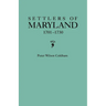 Settlers of Maryland, 1701-1730