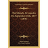 The Miracle At Lourdes On September 16th, 1877 (1878)