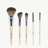Lafeel Face and Eye Brush Set in Taupe - Vysn