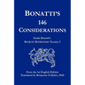 Bonatti's 146 Considerations
