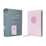 Niv, Thinline Bible, Leathersoft, Purple, Red Letter, Thumb Indexed, Comfort Print