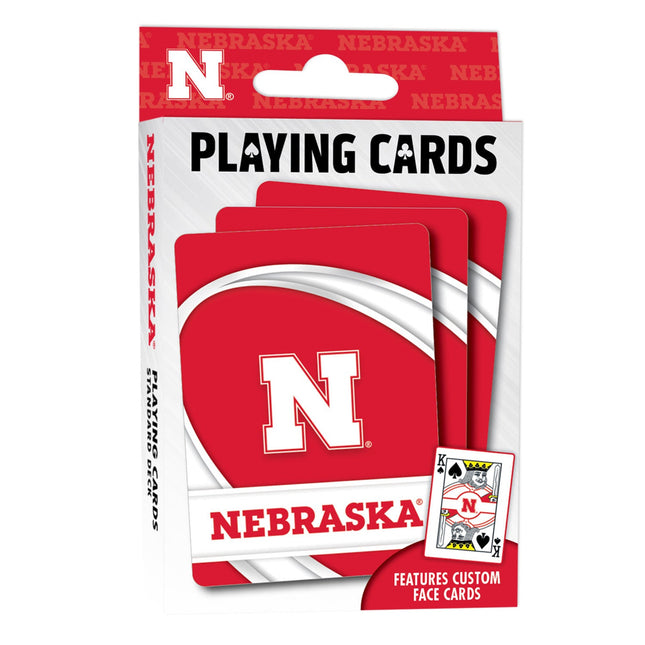 Nebraska Cornhuskers Playing Cards - 54 Card Deck by MasterPieces Puzzle Company INC