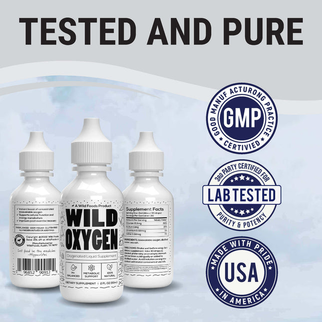 Wild Oxygen - Liquid Mineral Supplement 2oz by Wild Foods