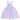 Little Girls' Dress Unicorn Rainbow Patchwork Colorful Tulle Dress