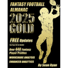 2025 Fantasy Football Almanac Gold Edition